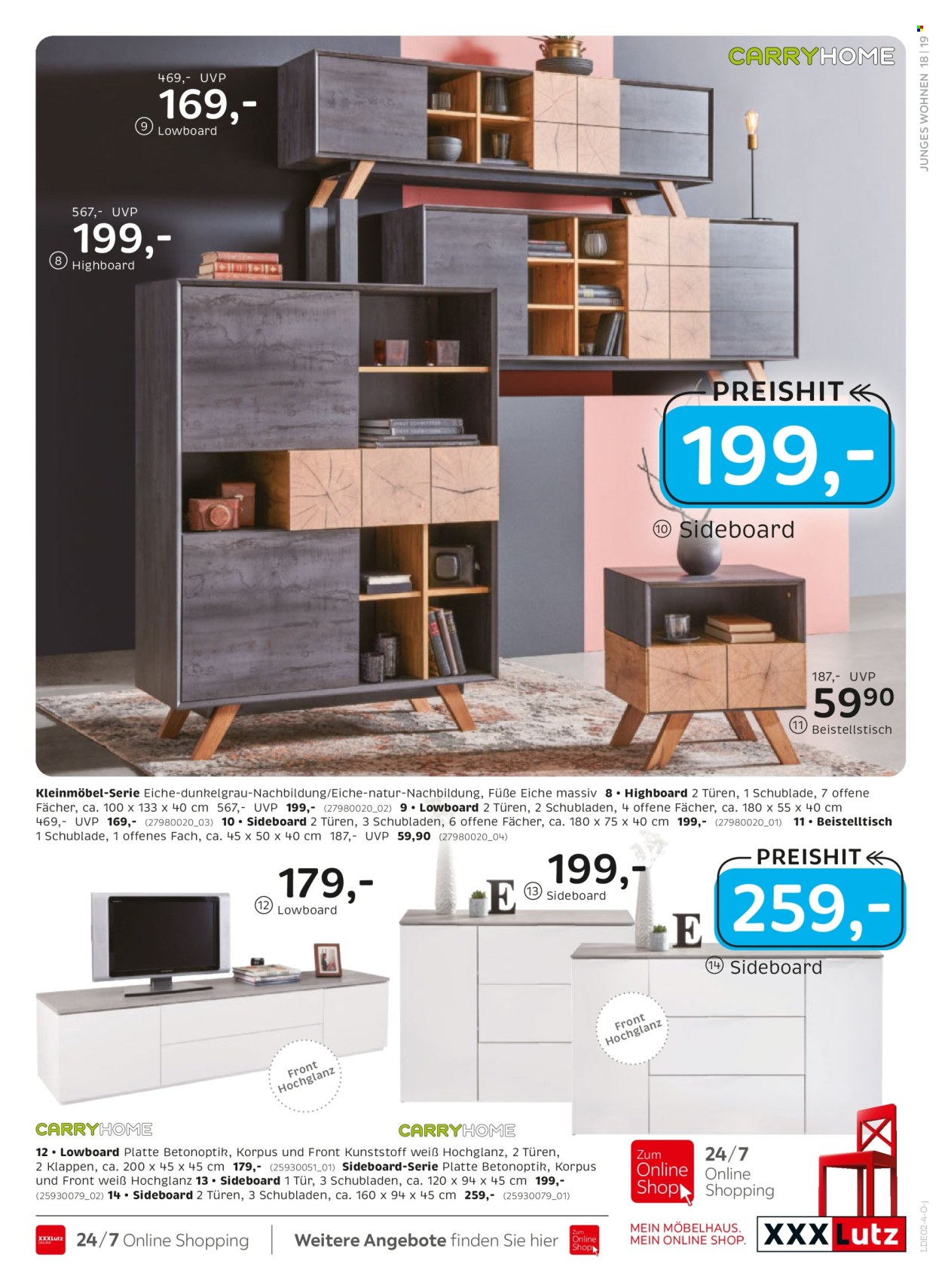 XXXLutz Prospekte  - 28.01.2024 - 25.02.2024. Seite 19