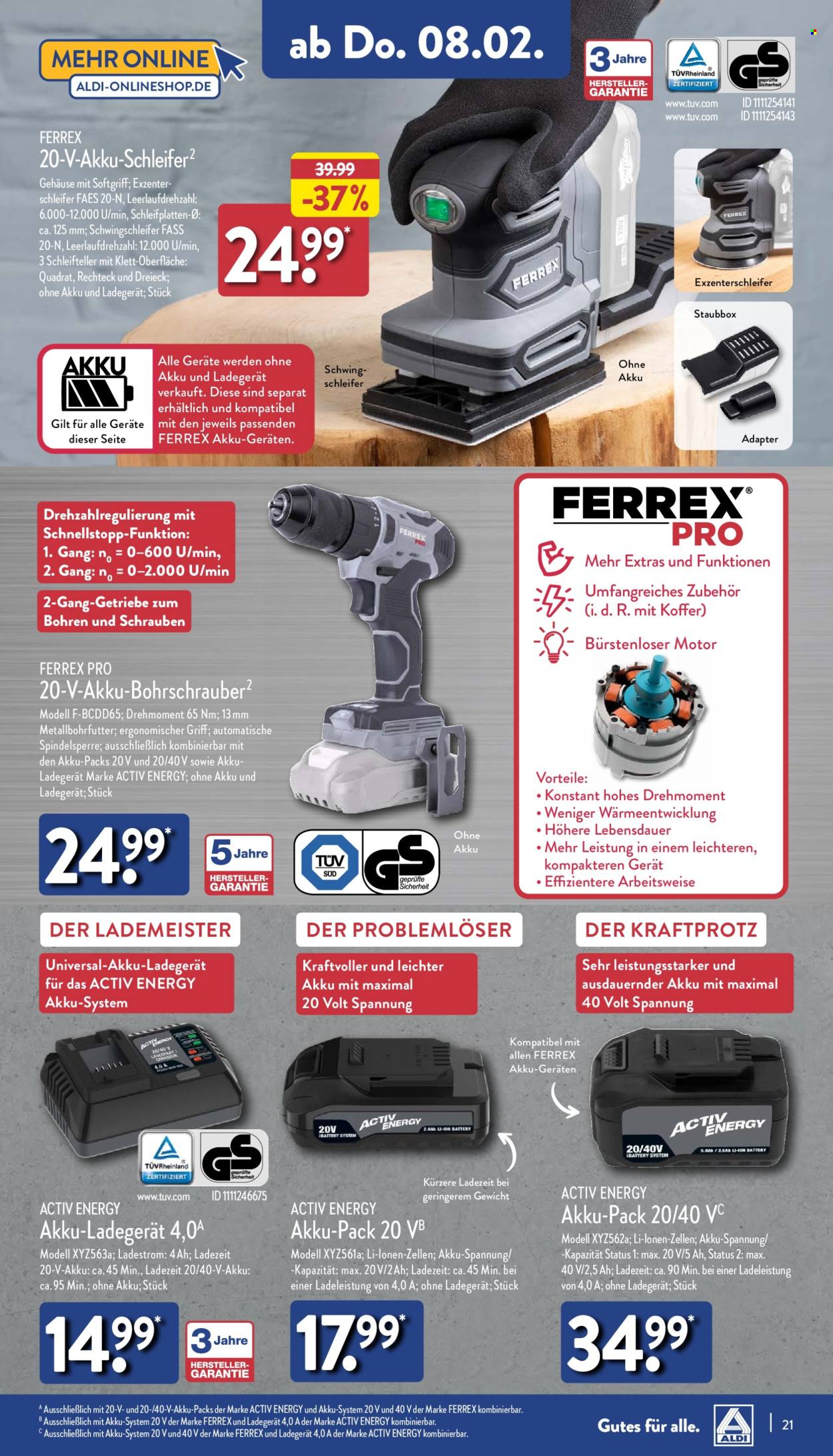 ALDI Nord Prospekte  - 5.02.2024 - 10.02.2024. Seite 21