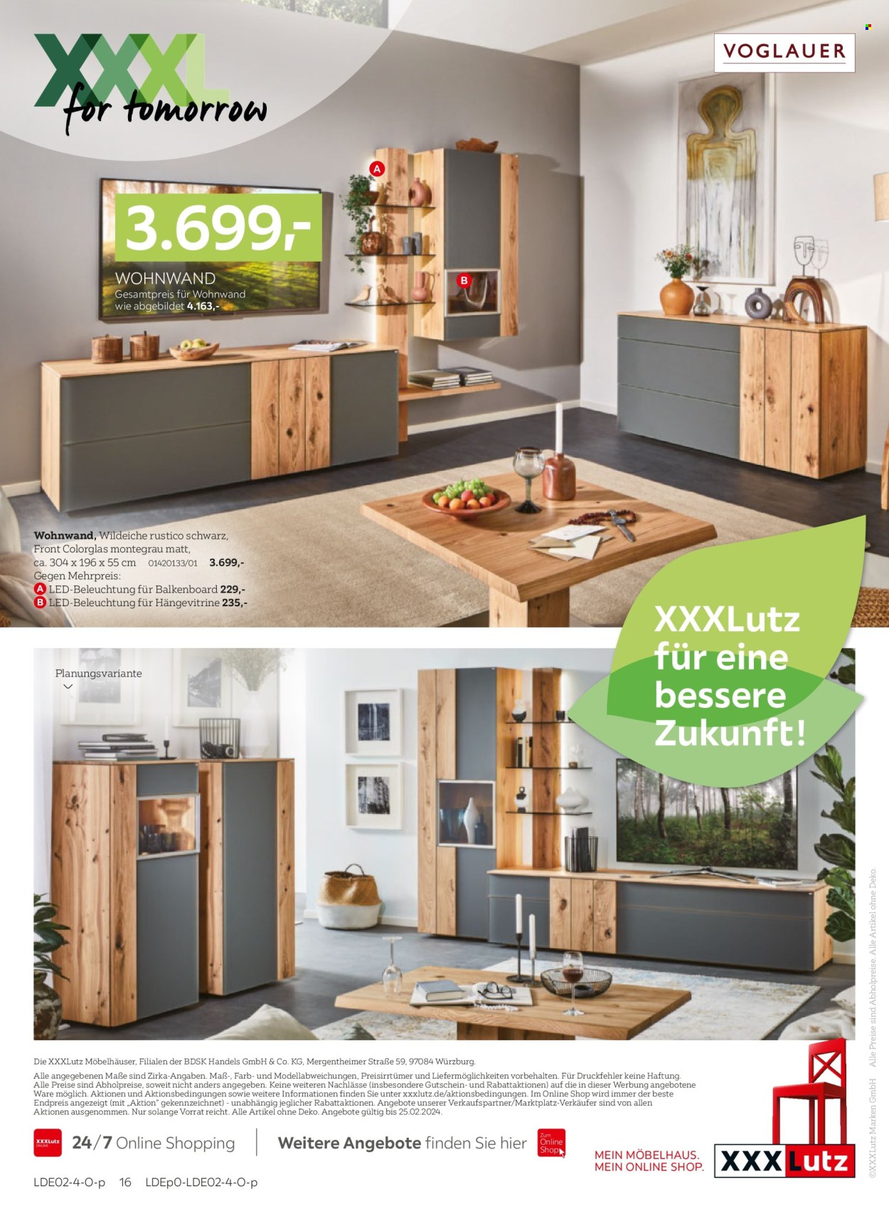 XXXLutz Prospekte  - 28.01.2024 - 25.02.2024. Seite 16