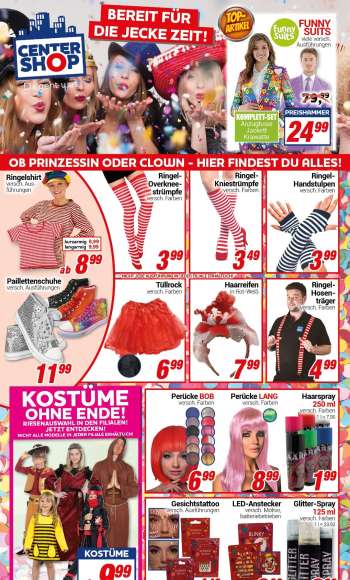 Prospekte CENTERSHOP - 29.01.2024 - 3.02.2024.