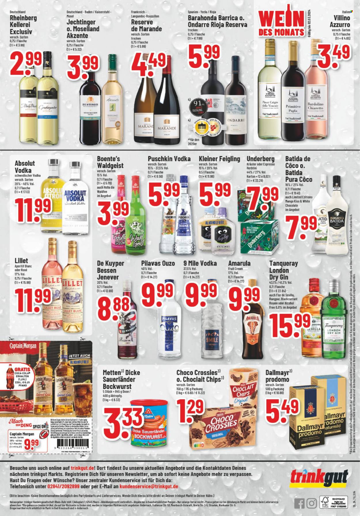 trinkgut Prospekte  - 29.01.2024 - 3.02.2024. Seite 6