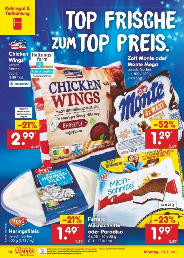 Netto Marken-Discount Prospekte  - 29.01.2024 - 3.02.2024. Seite 14