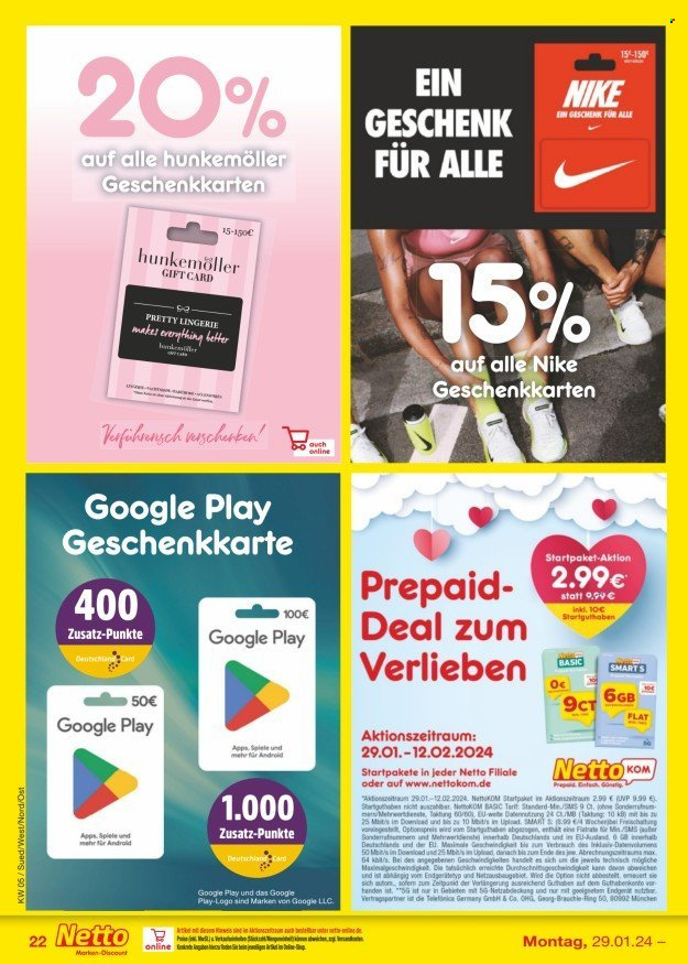 Netto Marken-Discount Prospekte  - 29.01.2024 - 3.02.2024. Seite 24