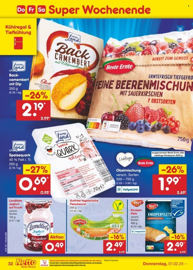 Netto Marken-Discount Prospekte  - 29.01.2024 - 3.02.2024. Seite 40