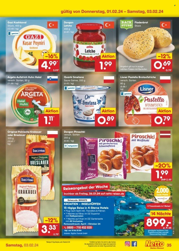 Netto Marken-Discount Prospekte  - 29.01.2024 - 3.02.2024. Seite 43