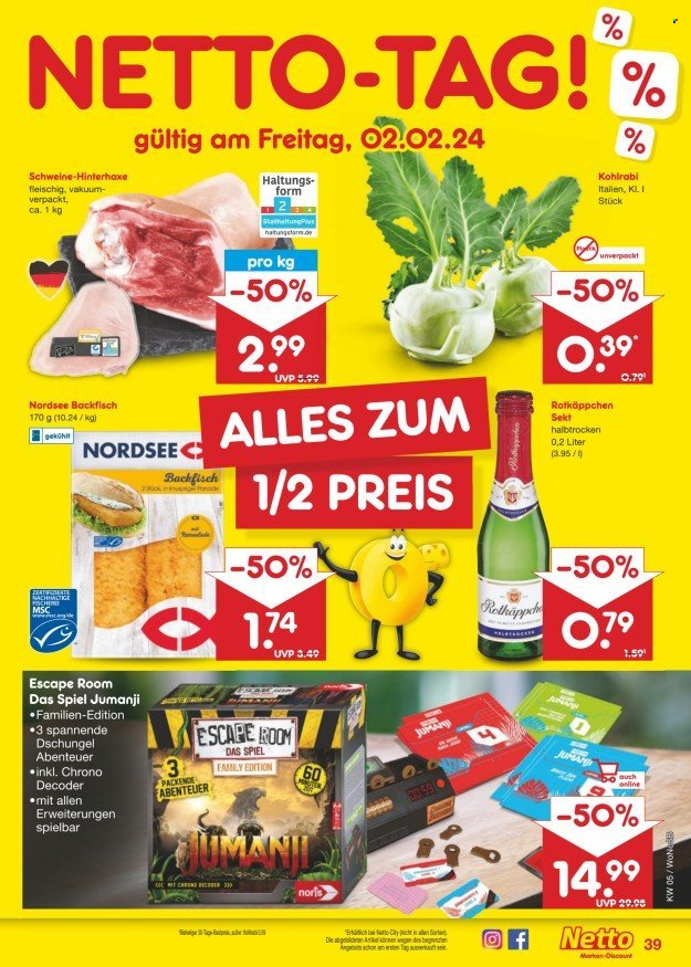 Netto Marken-Discount Prospekte  - 29.01.2024 - 3.02.2024. Seite 47