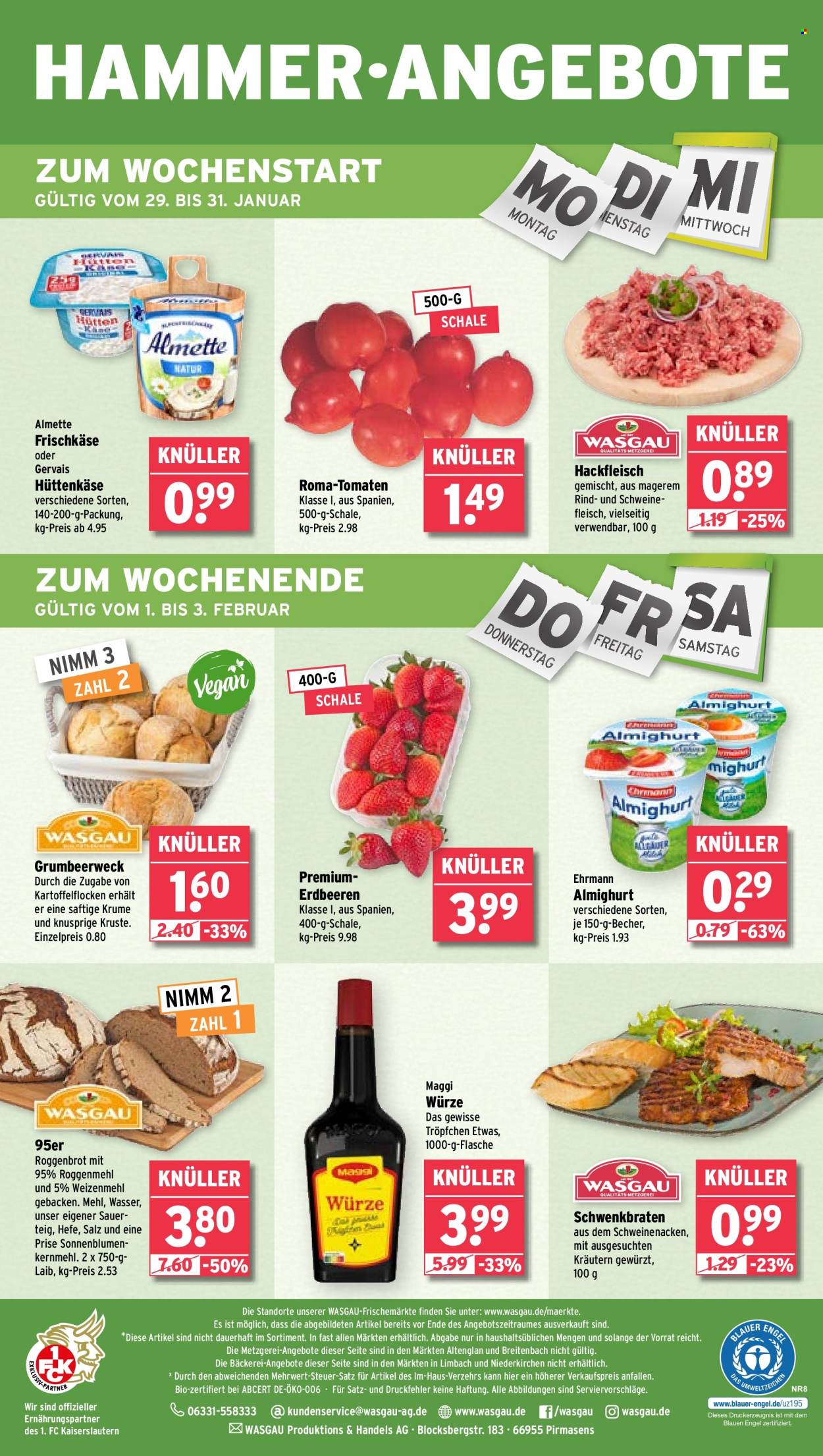 Wasgau Prospekte  - 29.01.2024 - 3.02.2024. Seite 28
