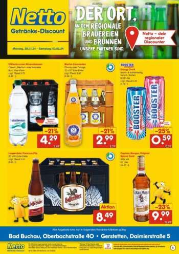 Prospekte Netto Marken-Discount - 29.01.2024 - 3.02.2024.