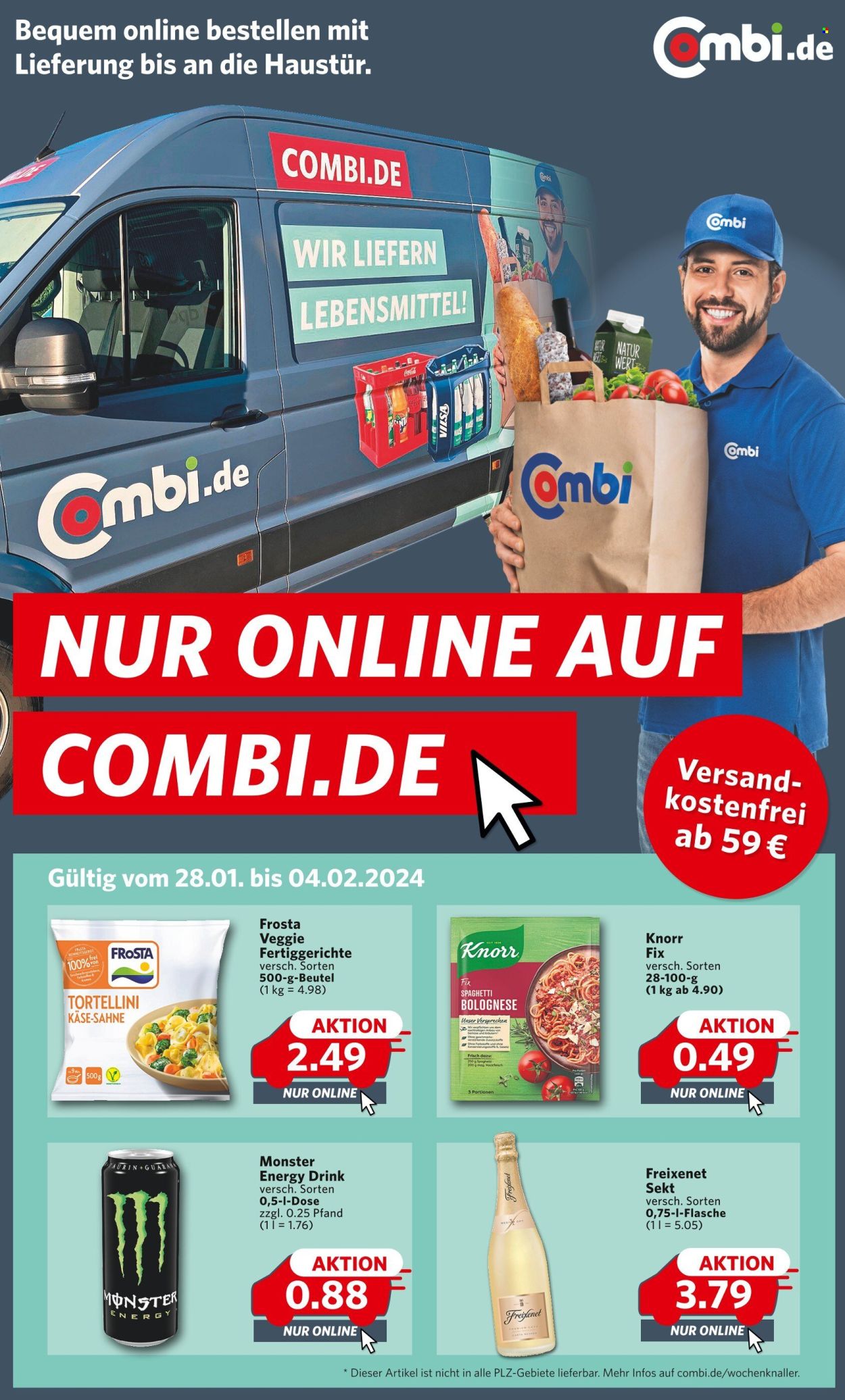 Combi Prospekte  - 28.01.2024 - 4.02.2024. Seite 1