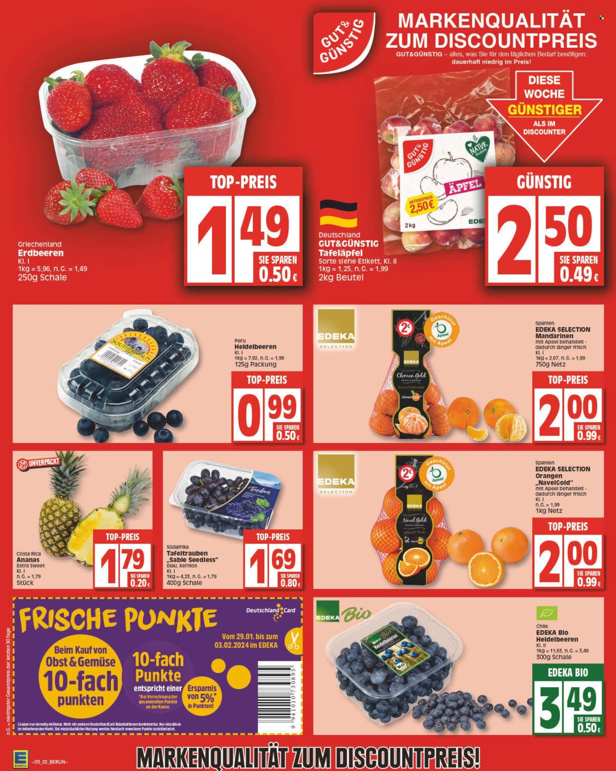 Edeka Prospekte  - 29.01.2024 - 3.02.2024. Seite 2