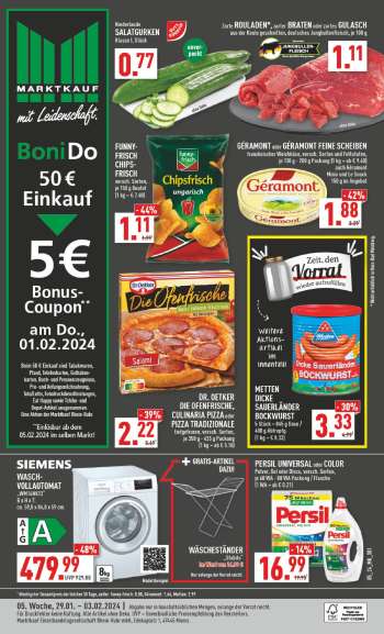 Prospekte Marktkauf - 29.01.2024 - 3.02.2024.