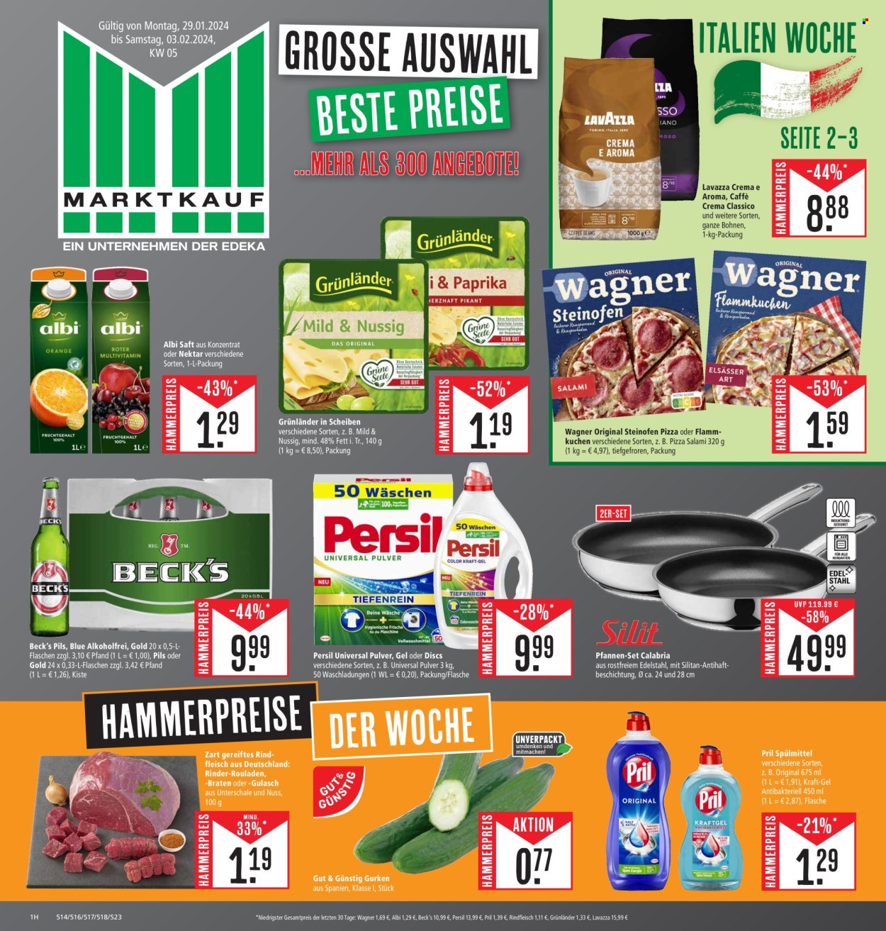 Marktkauf Prospekte  - 29.01.2024 - 3.02.2024. Seite 1