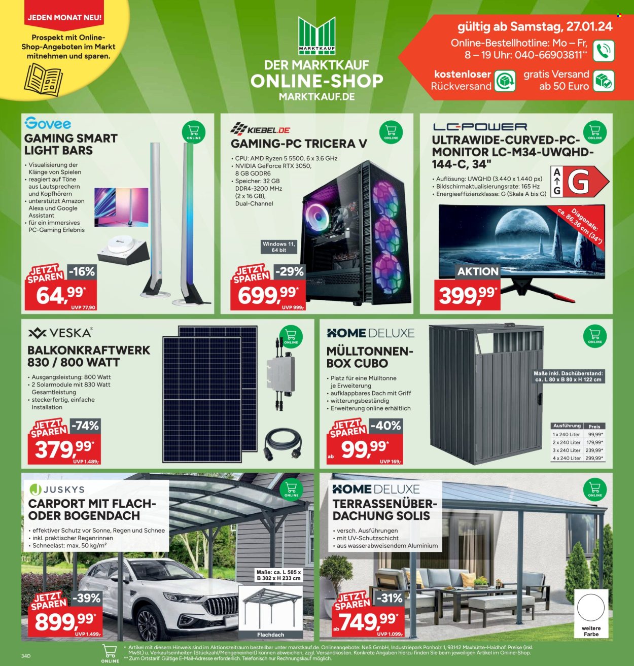 Marktkauf Prospekte  - 29.01.2024 - 3.02.2024. Seite 34
