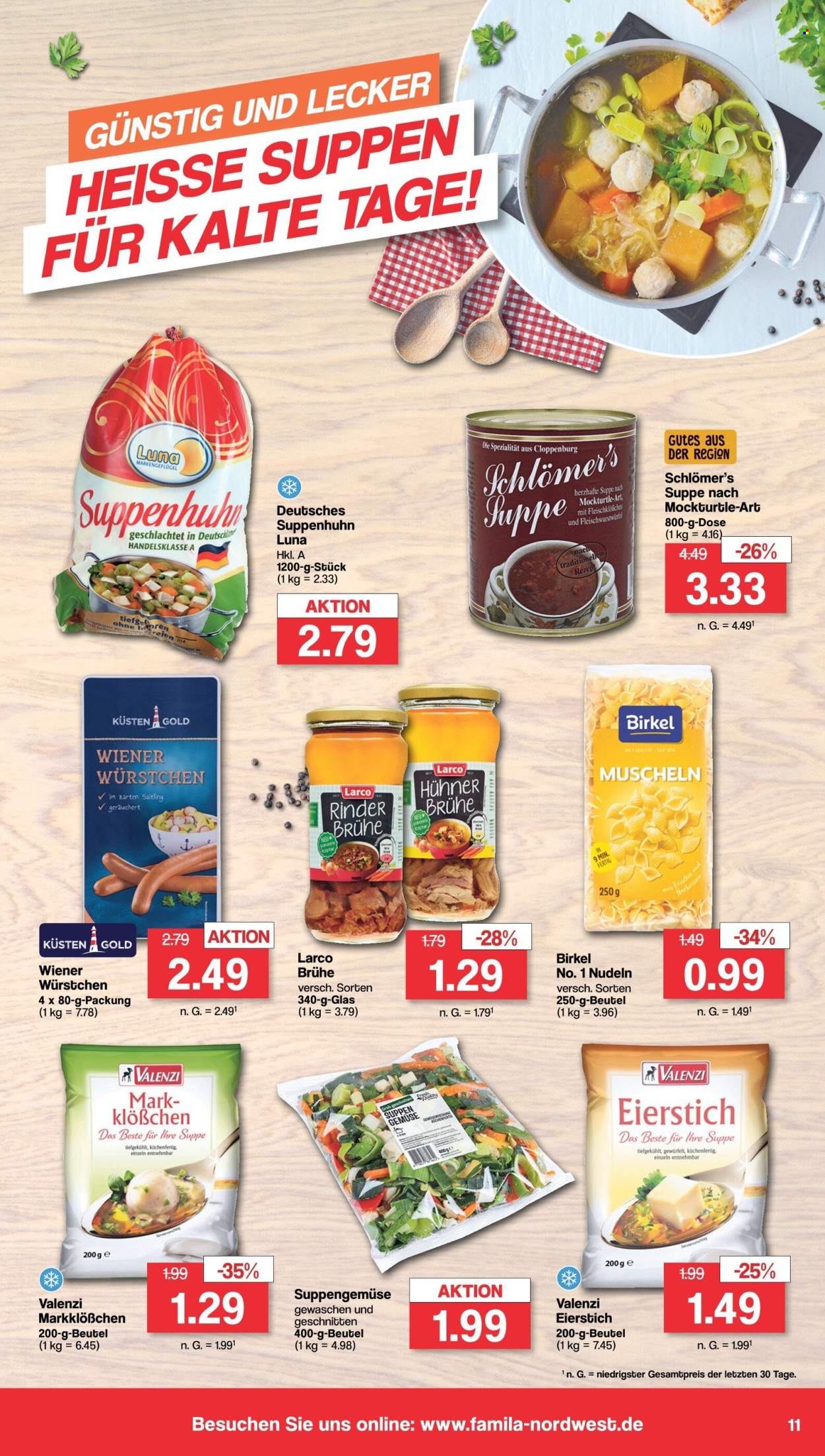 famila Prospekte  - 29.01.2024 - 3.02.2024. Seite 11
