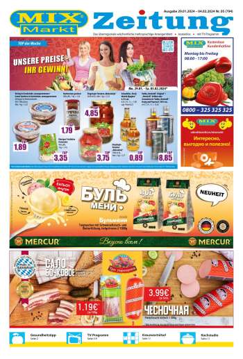 Prospekte Mix Markt - 29.01.2024 - 4.02.2024.