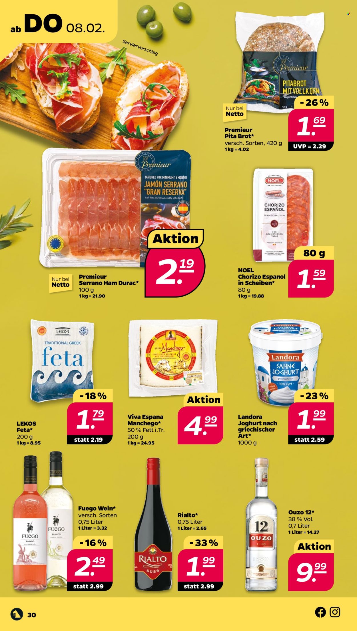 Netto Prospekte  - 5.02.2024 - 10.02.2024. Seite 30