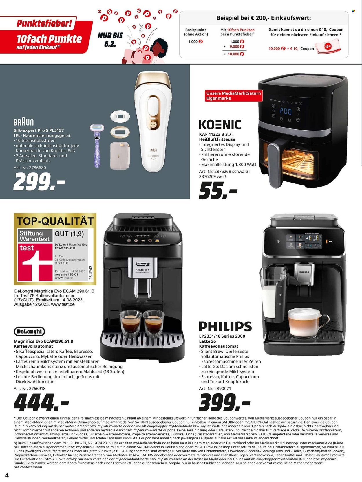MediaMarkt Prospekte  - 29.01.2024 - 6.02.2024. Seite 4