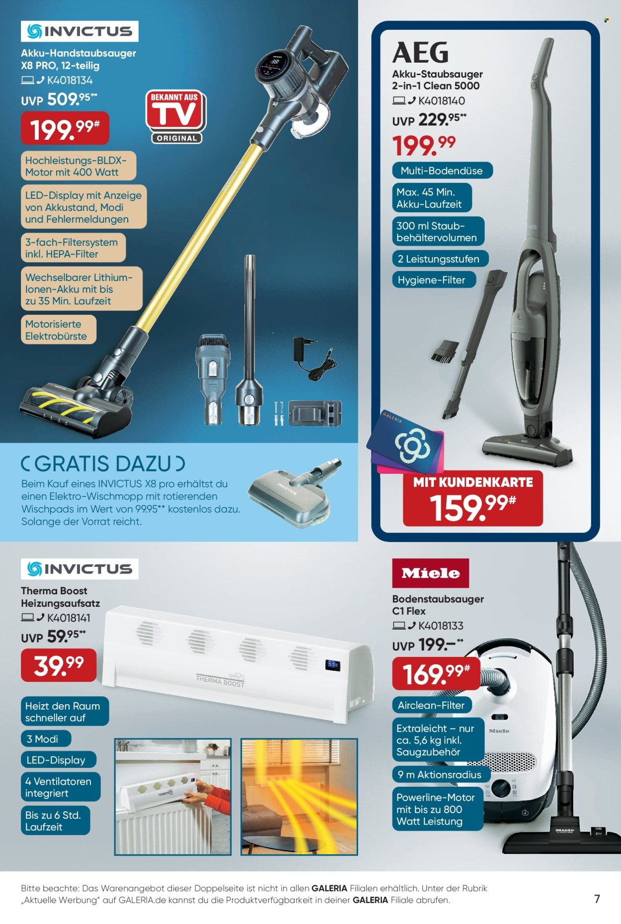 GALERIA Karstadt Kaufhof Prospekte  - 31.01.2024 - 6.02.2024. Seite 7