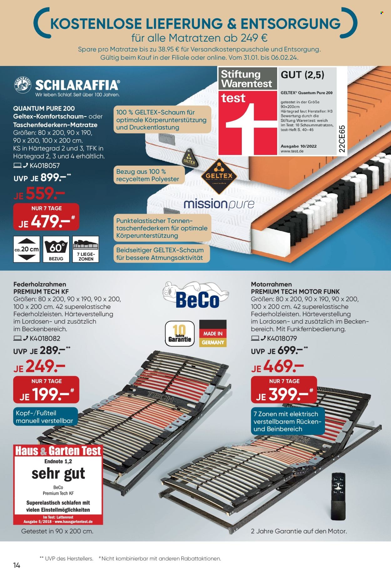 GALERIA Karstadt Kaufhof Prospekte  - 31.01.2024 - 6.02.2024. Seite 14