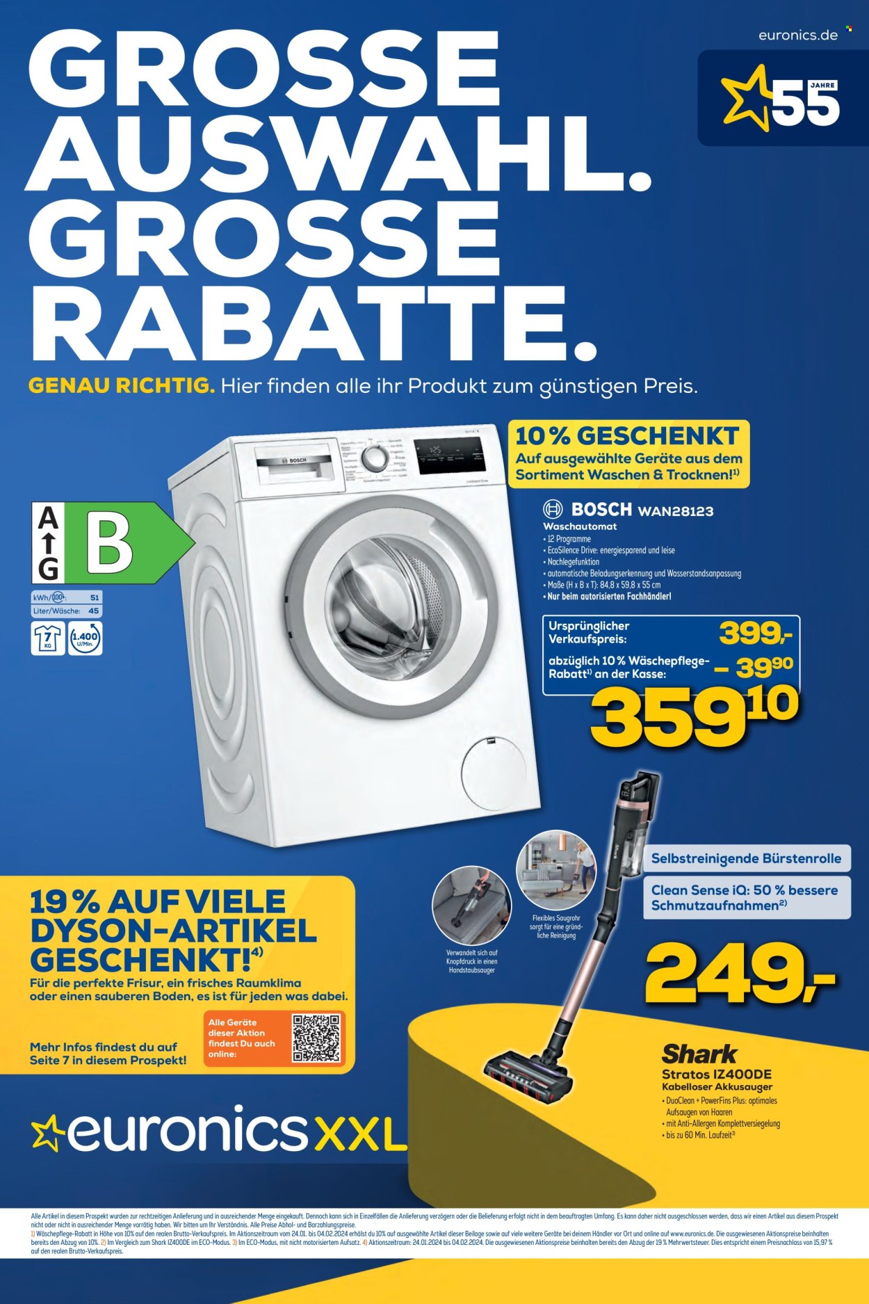 Euronics Prospekte  - 24.01.2024 - 4.02.2024. Seite 1