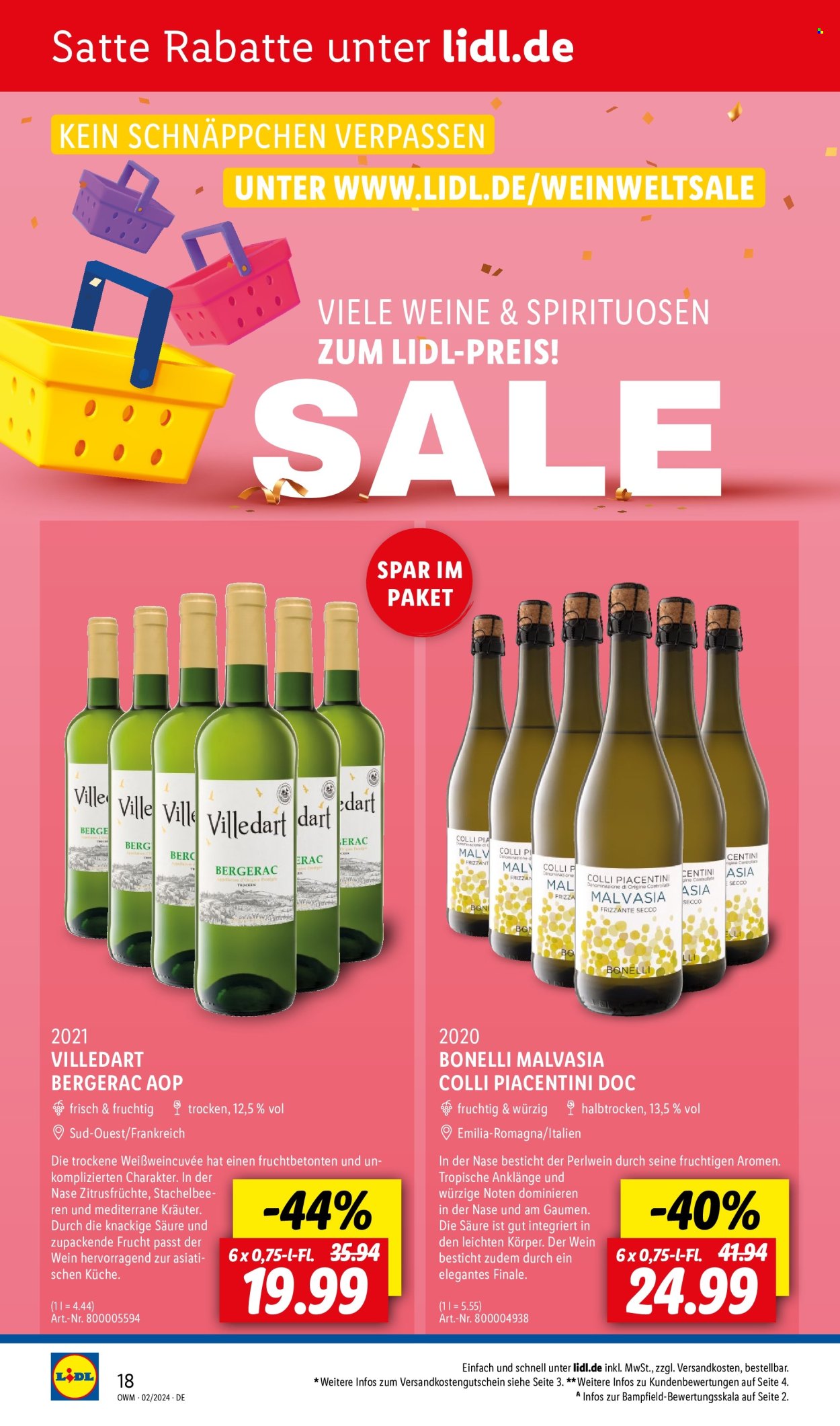 Lidl Prospekte  - 1.02.2024 - 29.02.2024. Seite 18
