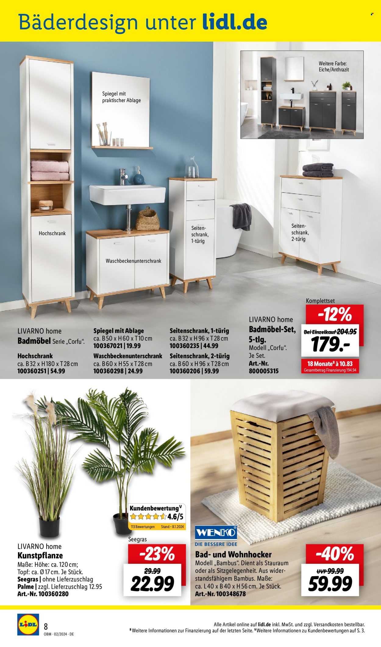 Lidl Prospekte  - 1.02.2024 - 29.02.2024. Seite 8