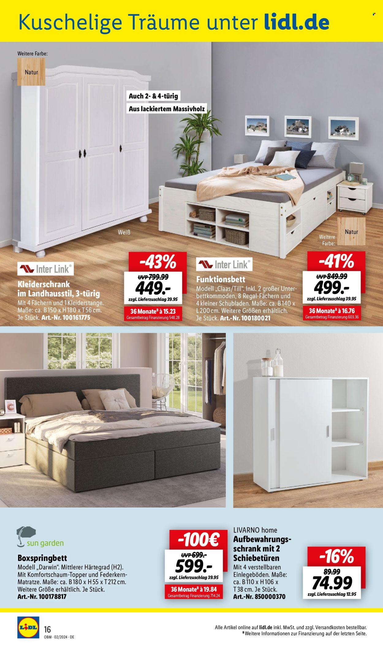 Lidl Prospekte  - 1.02.2024 - 29.02.2024. Seite 16