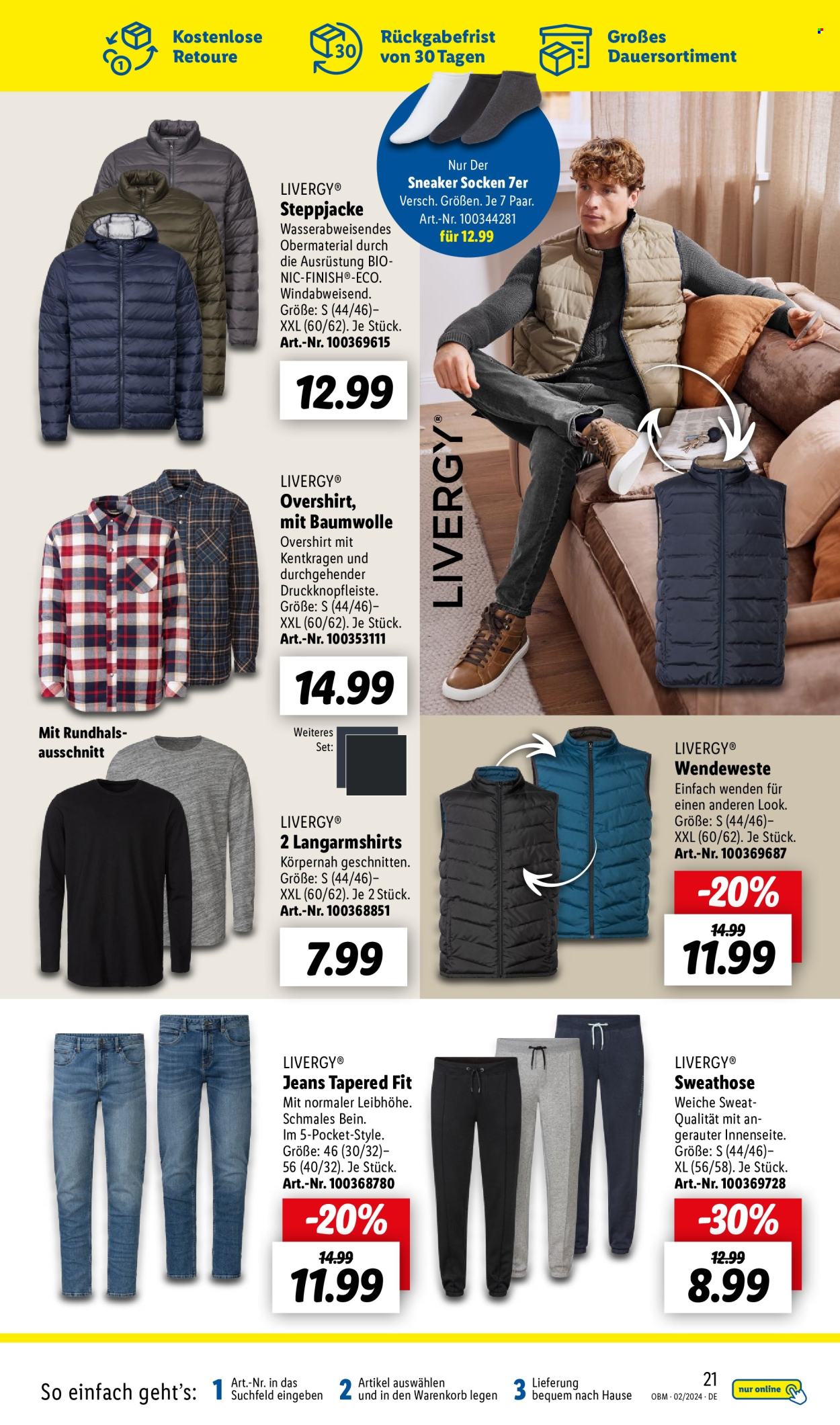 Lidl Prospekte  - 1.02.2024 - 29.02.2024. Seite 21