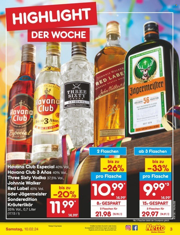 Netto Marken-Discount Prospekte  - 5.02.2024 - 10.02.2024. Seite 3