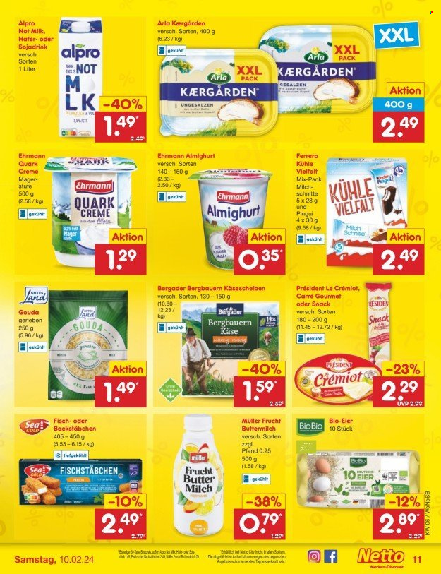 Netto Marken-Discount Prospekte  - 5.02.2024 - 10.02.2024. Seite 11