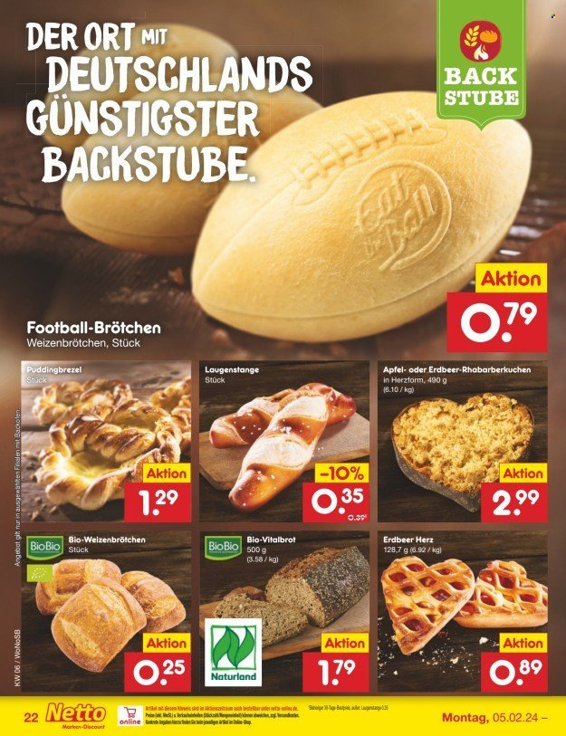 Netto Marken-Discount Prospekte  - 5.02.2024 - 10.02.2024. Seite 24