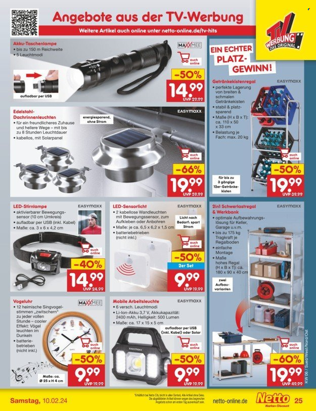 Netto Marken-Discount Prospekte  - 5.02.2024 - 10.02.2024. Seite 27