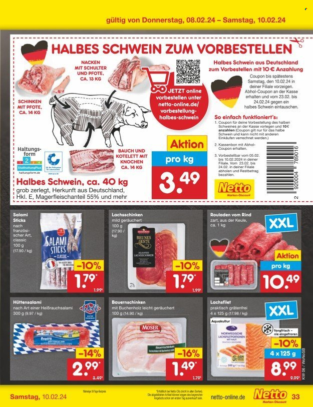 Netto Marken-Discount Prospekte  - 5.02.2024 - 10.02.2024. Seite 41