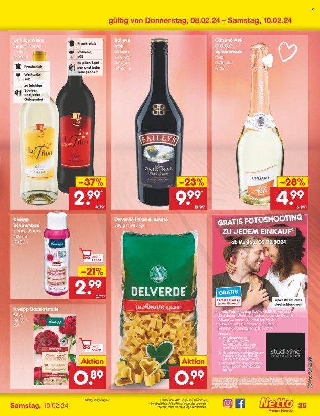 Netto Marken-Discount Prospekte  - 5.02.2024 - 10.02.2024. Seite 43