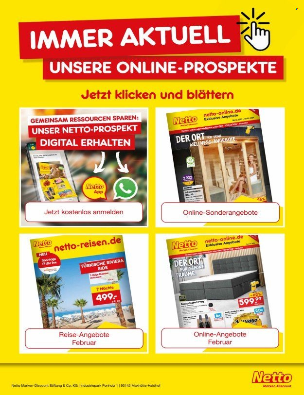 Netto Marken-Discount Prospekte  - 5.02.2024 - 10.02.2024. Seite 56