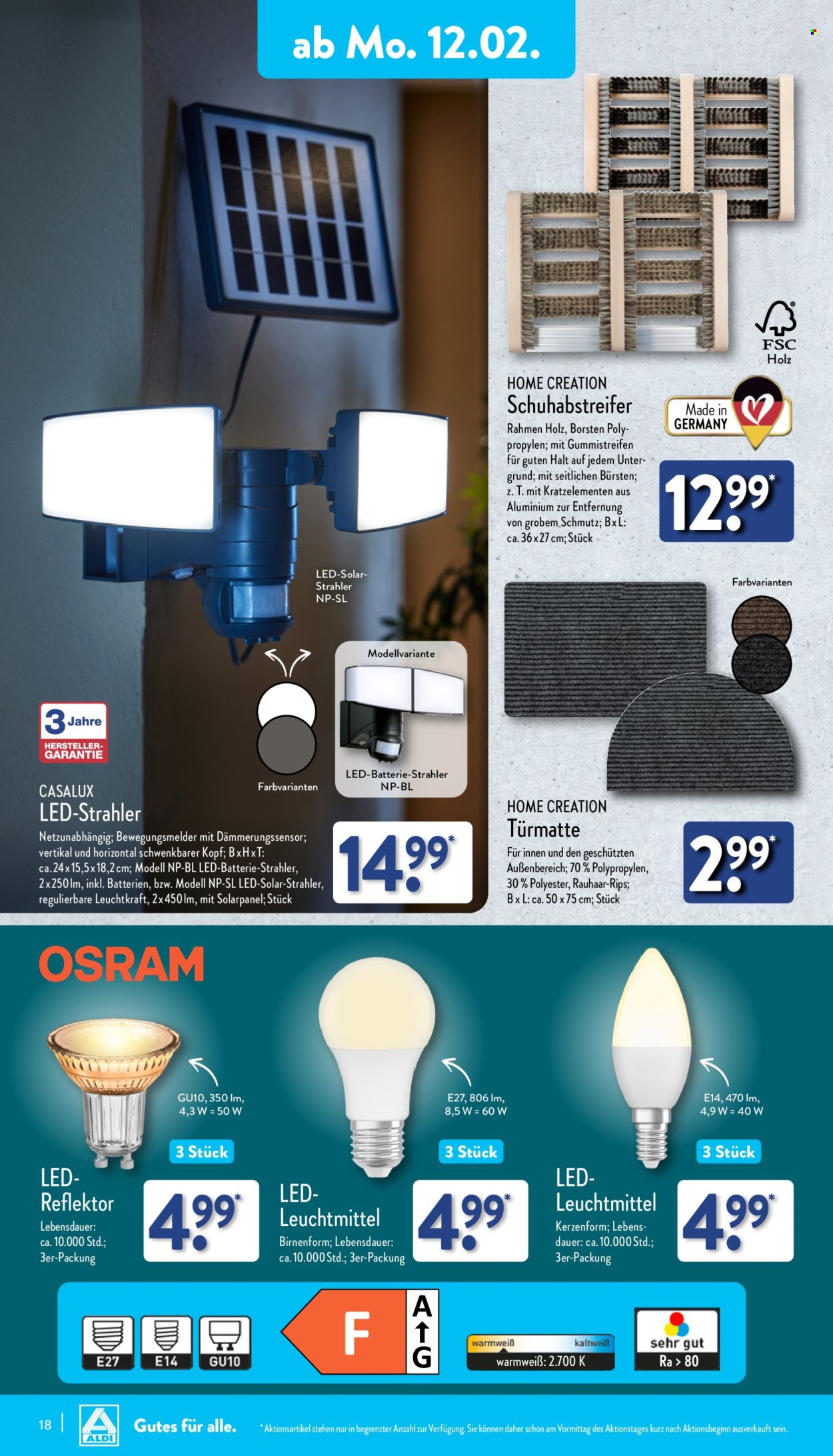 ALDI Nord Prospekte  - 12.02.2024 - 17.02.2024. Seite 18