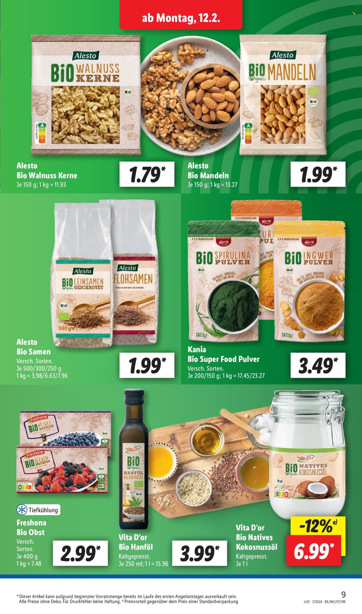 Lidl Prospekte  - 12.02.2024 - 17.02.2024. Seite 9