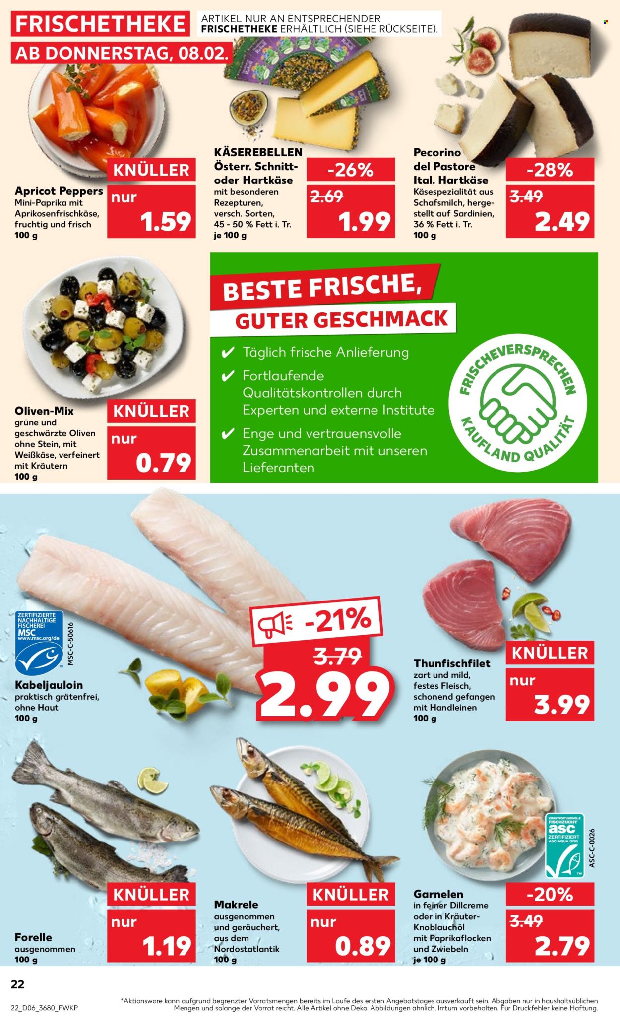 Kaufland Prospekte  - 8.02.2024 - 14.02.2024. Seite 22