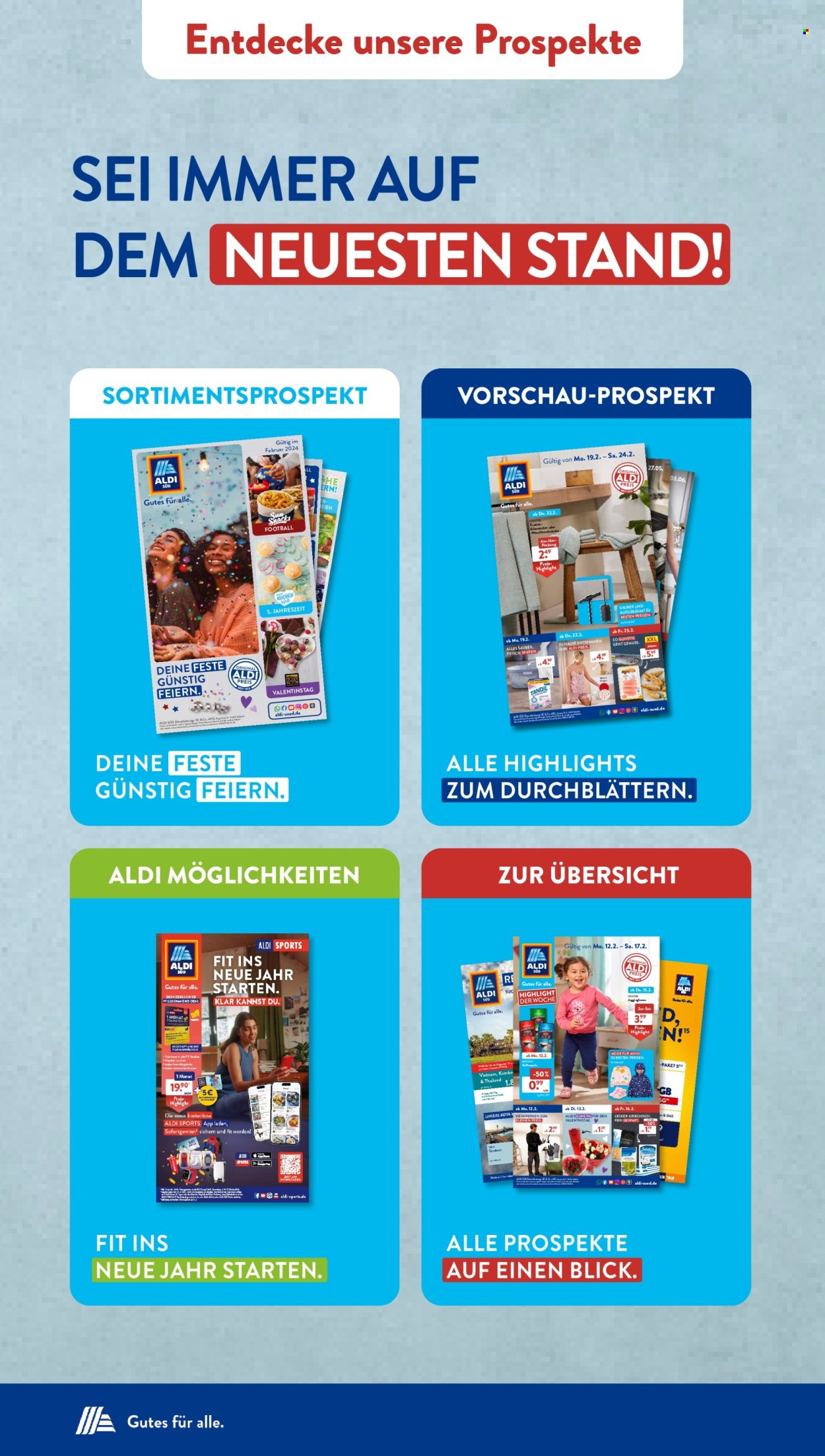 ALDI SÜD Prospekte  - 5.02.2024 - 10.02.2024. Seite 50