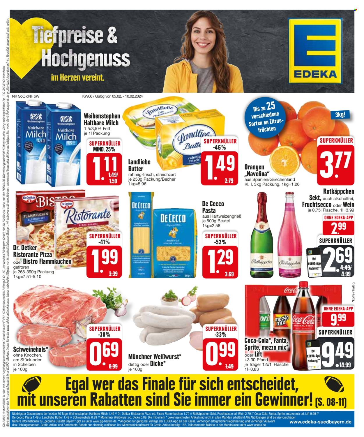 Edeka Prospekte  - 5.02.2024 - 10.02.2024. Seite 1
