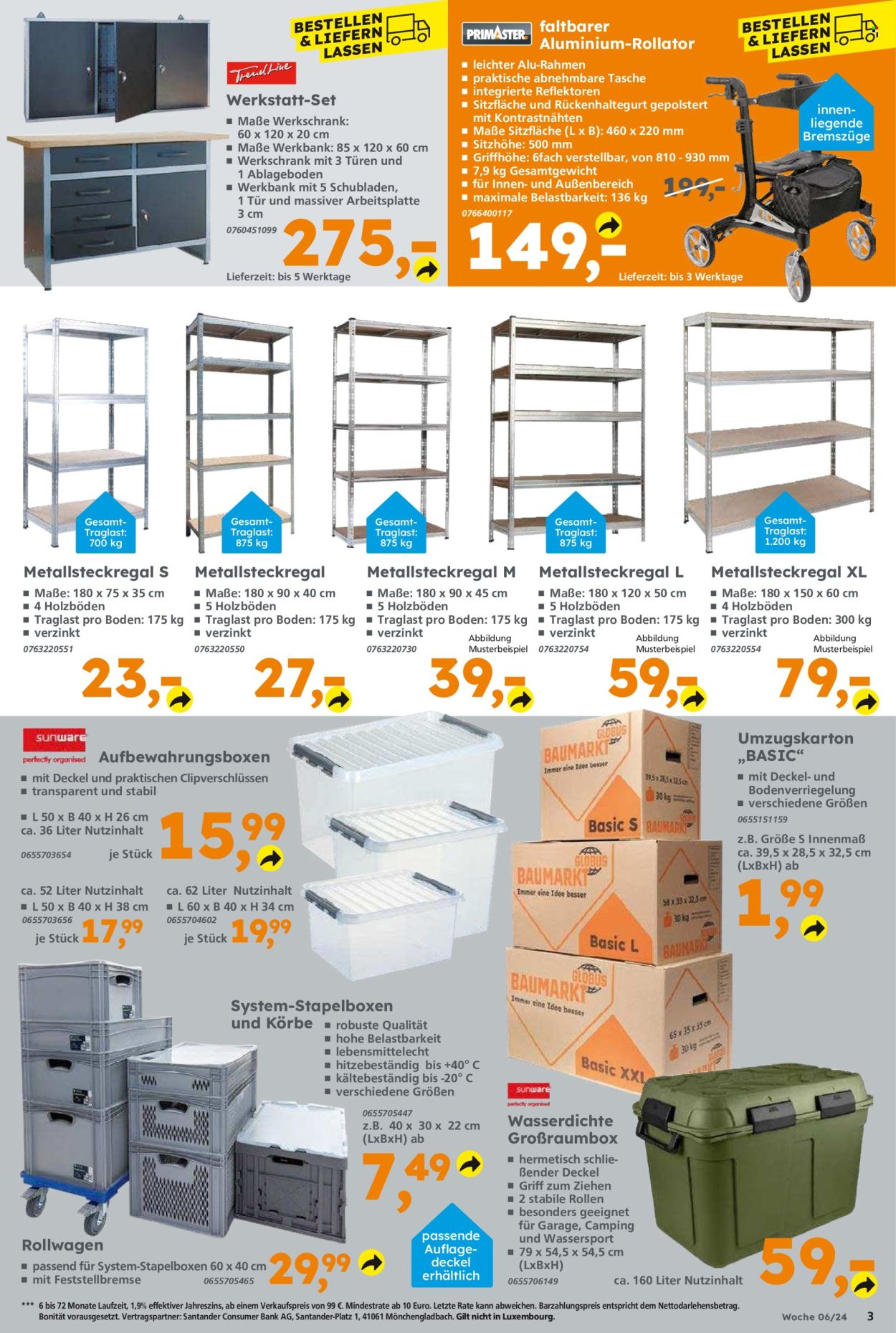Globus Baumarkt Prospekte  - 5.02.2024 - 10.02.2024. Seite 3