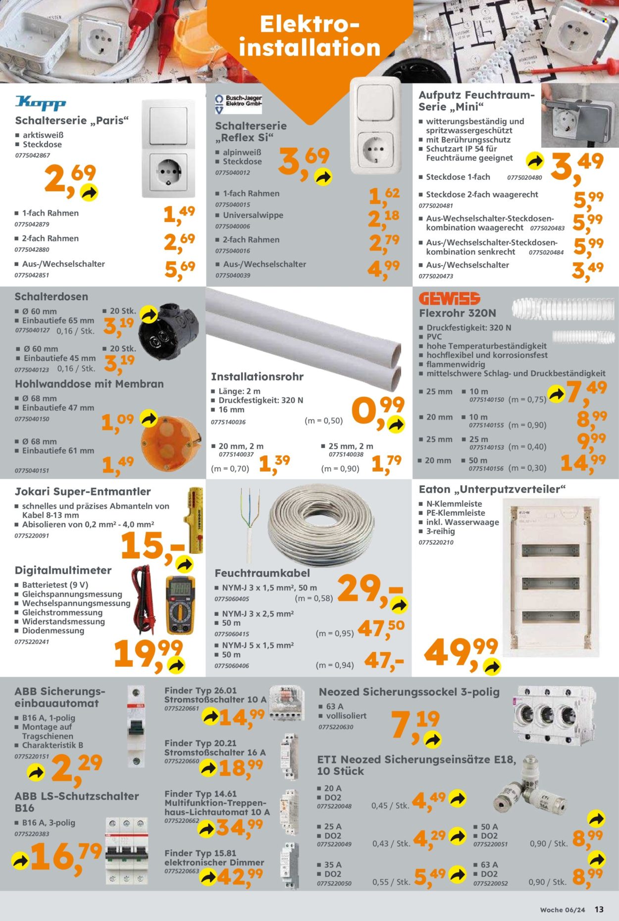 Globus Baumarkt Prospekte  - 5.02.2024 - 10.02.2024. Seite 13