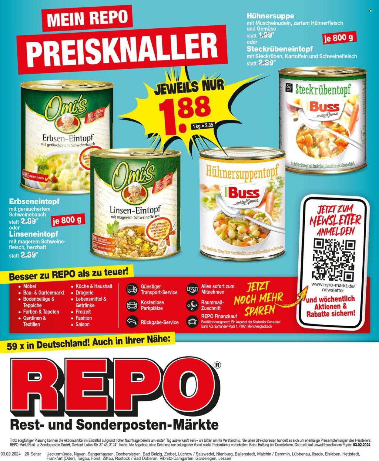 Repo Prospekte  - 5.02.2024 - 10.02.2024. Seite 20