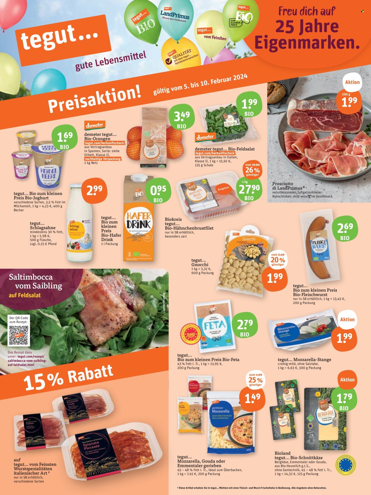 tegut... Prospekte  - 5.02.2024 - 10.02.2024. Seite 1