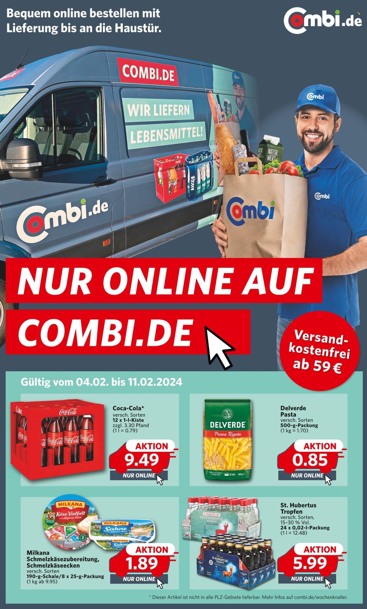 Combi Prospekte  - 4.02.2024 - 11.02.2024. Seite 1