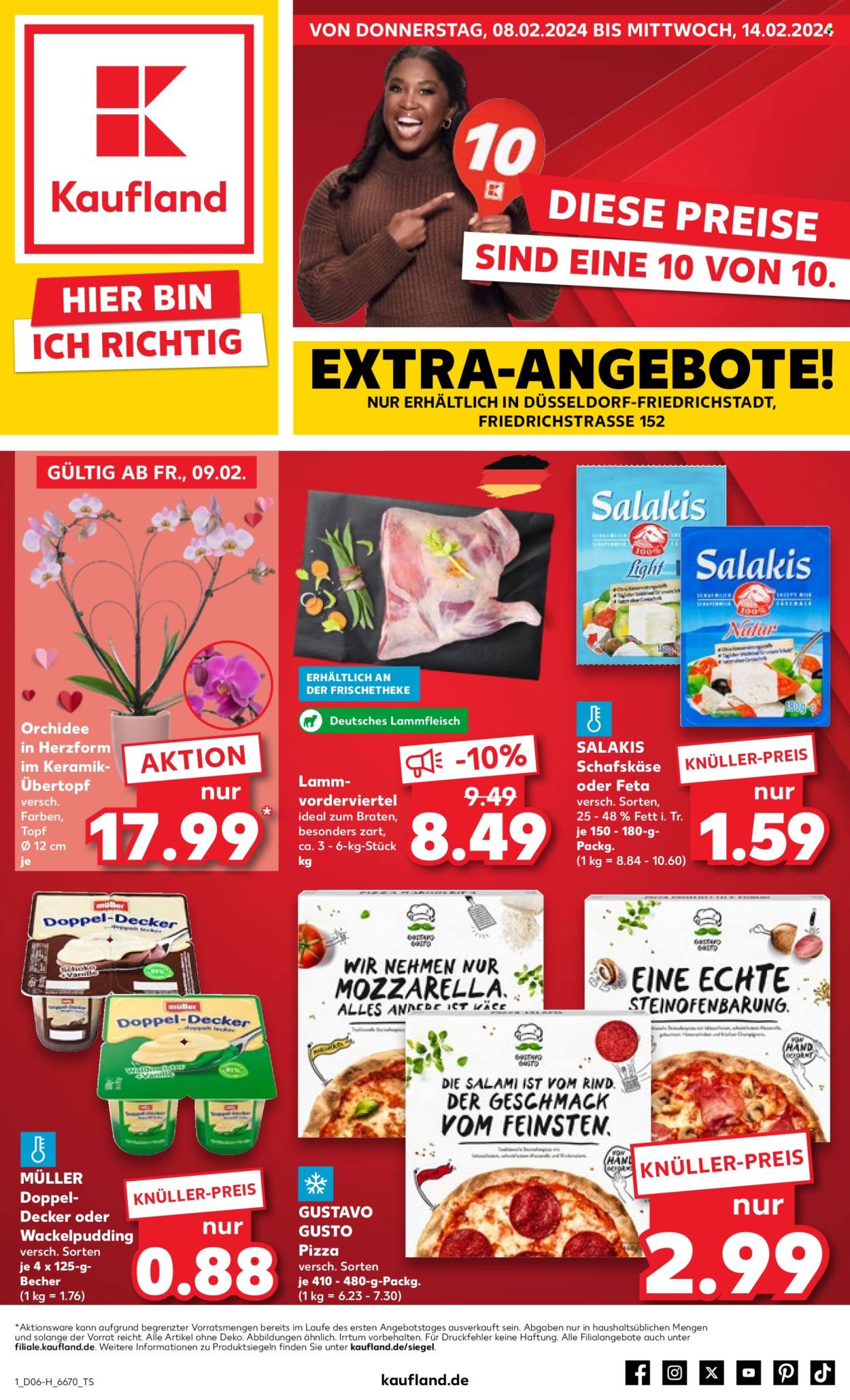 Kaufland Prospekte  - 8.02.2024 - 14.02.2024. Seite 1