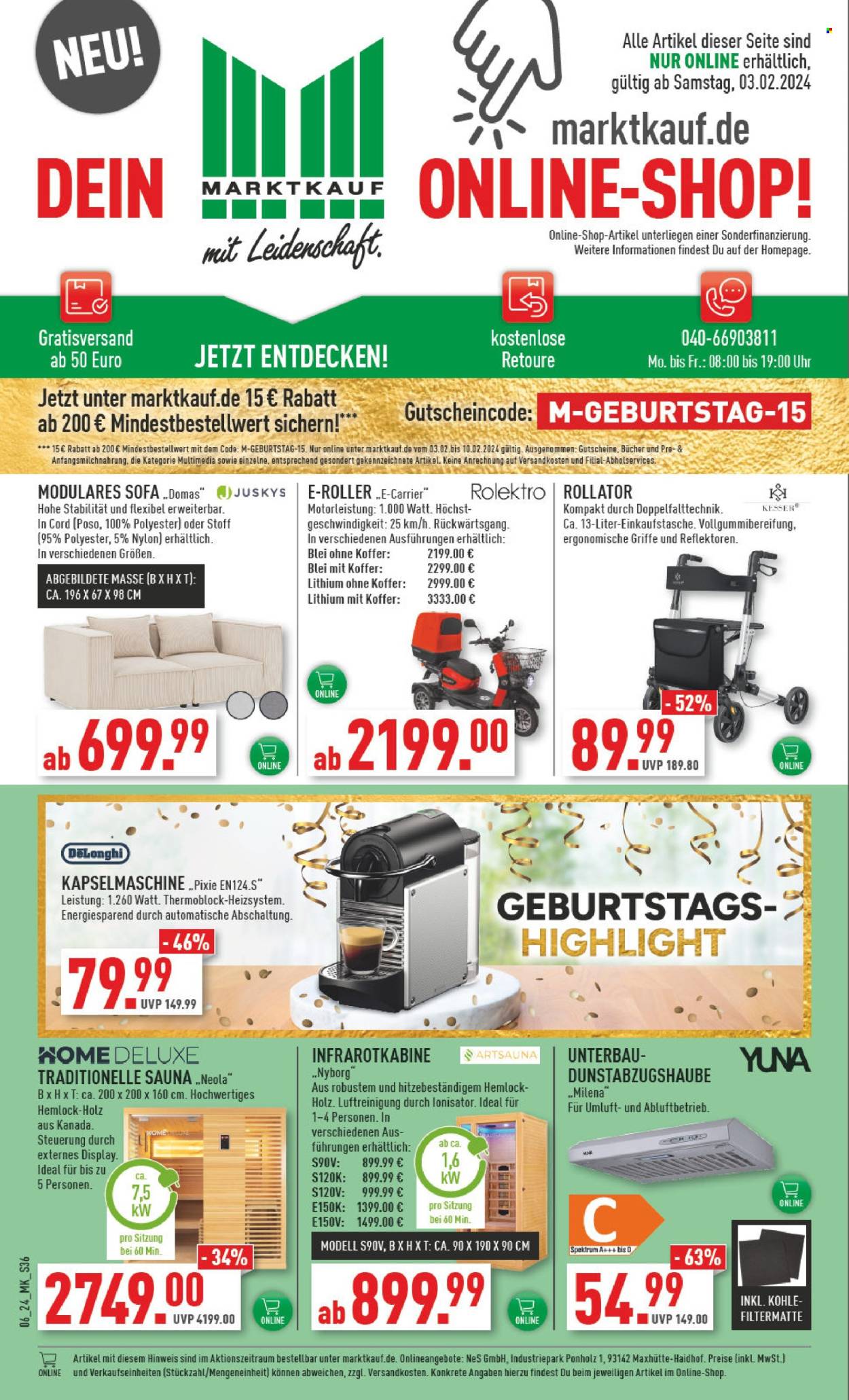 Marktkauf Prospekte  - 5.02.2024 - 10.02.2024. Seite 36