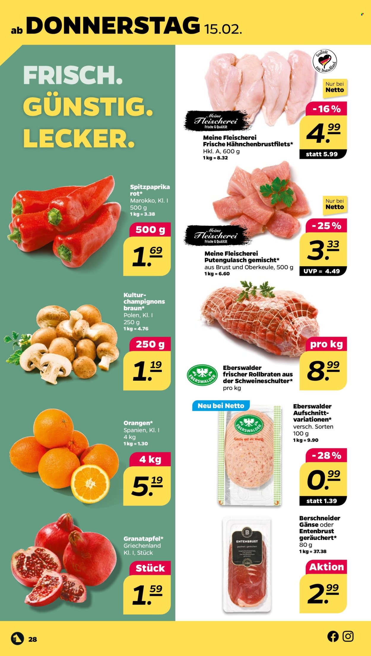 Netto Prospekte  - 12.02.2024 - 17.02.2024. Seite 28