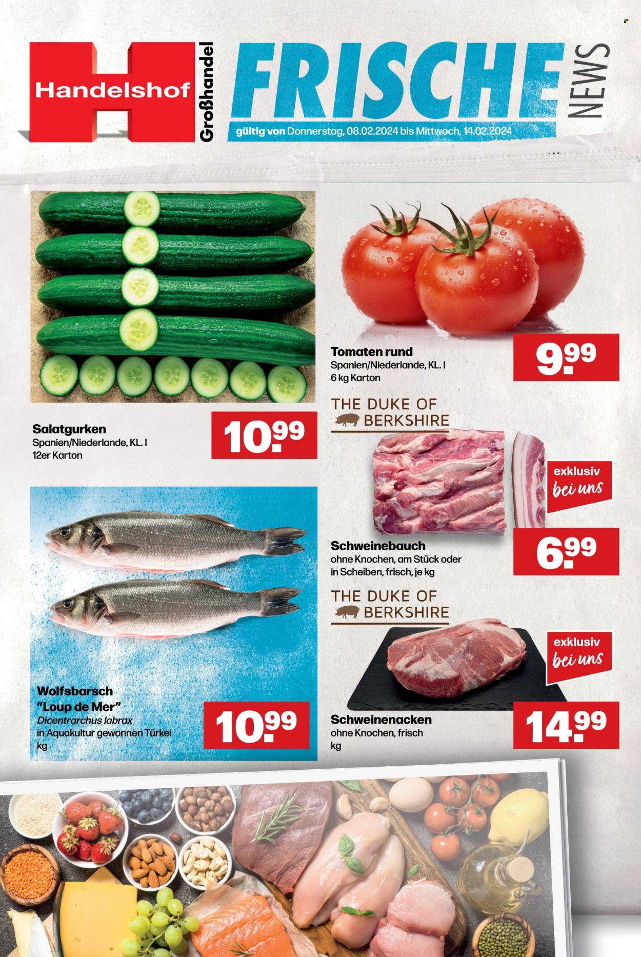 Handelshof Prospekte  - 8.02.2024 - 14.02.2024. Seite 1