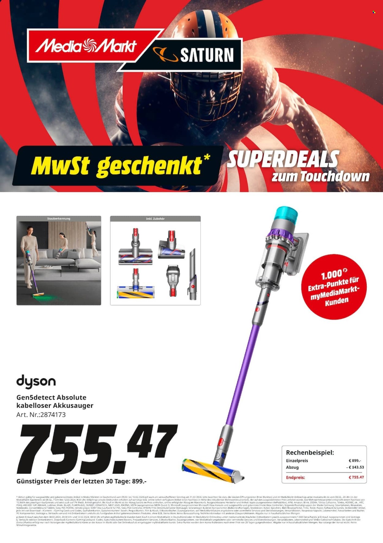Saturn Prospekte  - 8.02.2024 - 12.02.2024. Seite 6
